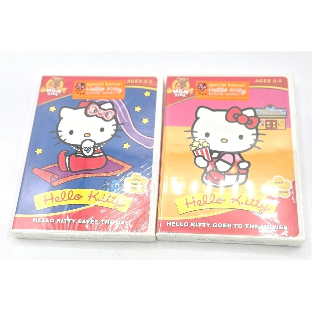Hello‎ Kitty DVD Movies: Hello Kitty Saves the Day and Goes to the Movies
